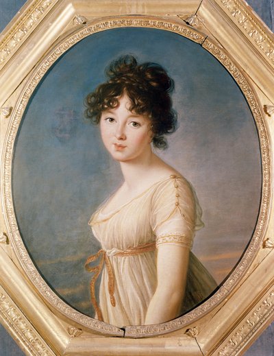 Princess Aniela Angelique Czartoryska nee Radziwill by Elisabeth Louise Vigee Lebrun